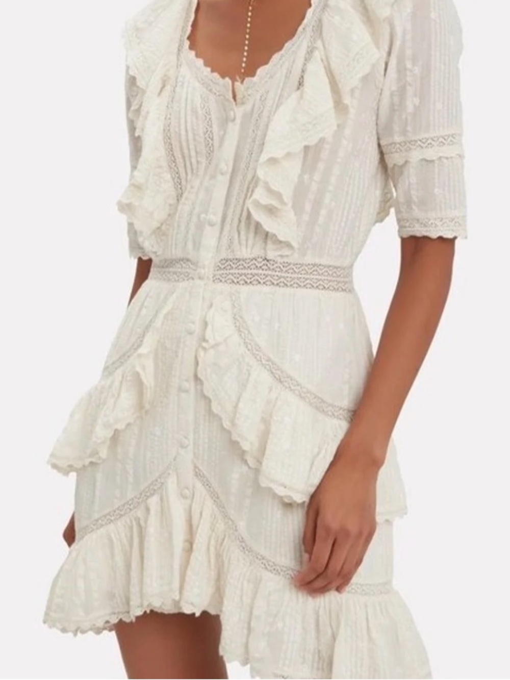 Loveshack Fancy Lela mini dress